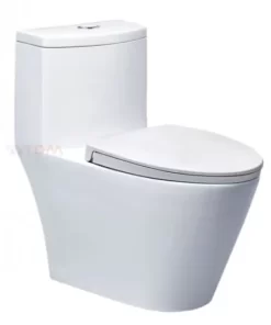 Bồn Cầu CAESAR CD1363 1 Khối Nắp Êm - 6 Bồn Cầu CAESAR CD1363 1 Khối Nắp Êm - 5