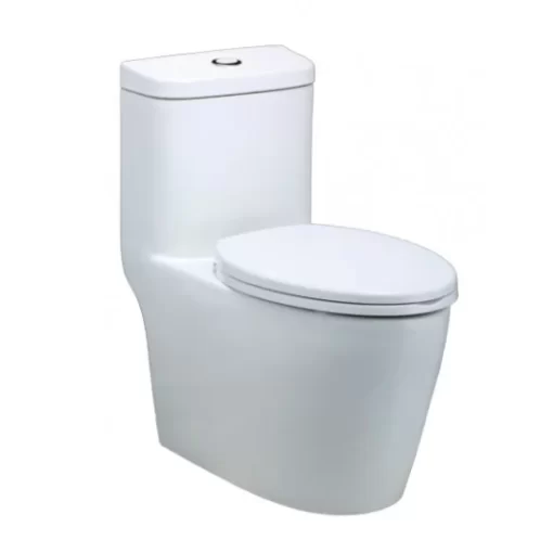 Bồn Cầu CAESAR CD1364 1 Khối Nắp Êm - 1