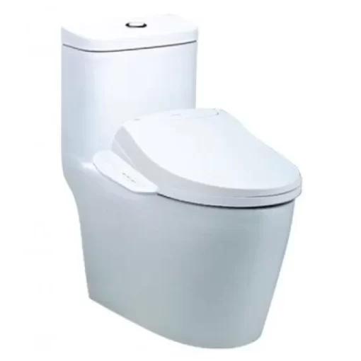 Bồn Cầu CAESAR CD1364/TAF400H 1 Khối Nắp Điện Tử - 1
