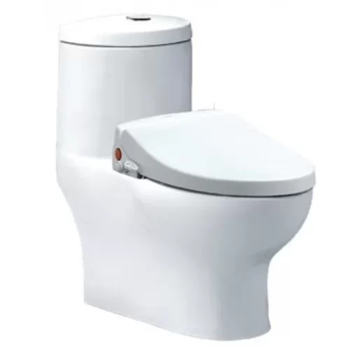 Bồn Cầu CAESAR CD1375/TAF050 1 Khối Nắp Rửa Cơ - 1