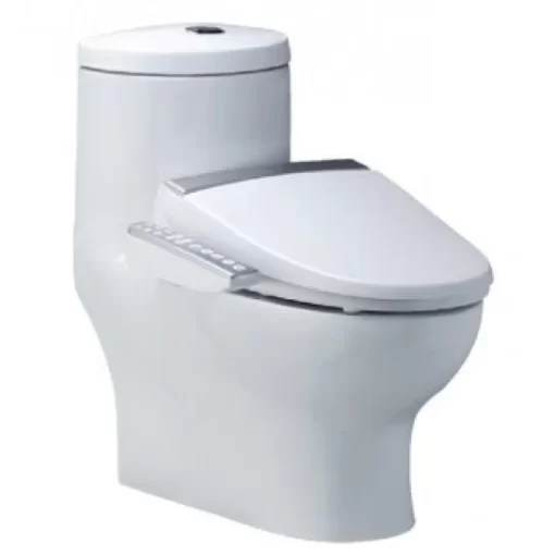 Bồn Cầu CAESAR CD1375/TAF200H 1 Khối Nắp Điện Tử - 1