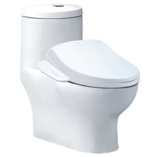 Bồn Cầu CAESAR 1 Khối Nắp Điện Tử - 3