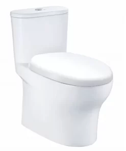 Bồn Cầu CAESAR CD1394 1 Khối Nắp Êm - 6 Bồn Cầu CAESAR CD1394 1 Khối Nắp Êm - 5