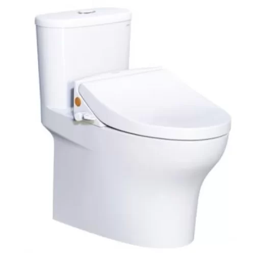 Bồn Cầu CAESAR CD1394/TAF050 1 Khối Nắp Rửa Cơ - 1