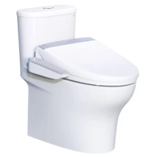 Bồn Cầu CAESAR CD1394/TAF200H 1 Khối Nắp Điện Tử - 1