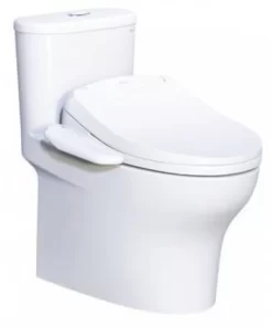 Bồn Cầu CAESAR CD1394/TAF400H 1 Khối Nắp Điện Tử