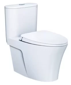 Bồn Cầu CAESAR CD1395 1 Khối Nắp Êm - 6 Bồn Cầu CAESAR CD1395 1 Khối Nắp Êm - 5