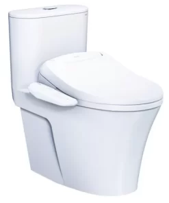 Bồn Cầu CAESAR CD1395/TAF400H 1 Khối Nắp Điện Tử - 5