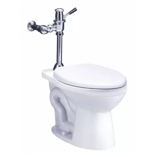 Bồn Cầu Xổm CAESAR CP1333/BF521 Kèm Bộ Xả Gạt Tay - 1