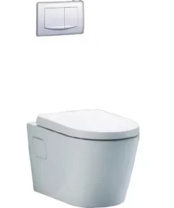 Bồn Cầu CAESAR CPT1503 Treo Tường Thùng Nước Âm Tường Nắp Êm - 6 Bồn Cầu CAESAR CPT1503 Treo Tường Thùng Nước Âm Tường Nắp Êm - 5