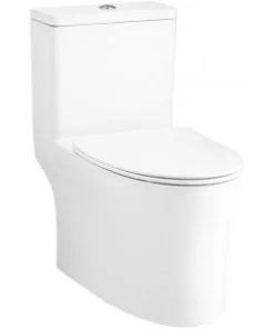 Bồn Cầu COTTO C105607 1 Khối Nắp Êm - 6 Bồn Cầu COTTO C105607 1 Khối Nắp Êm - 5