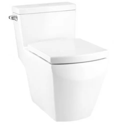 Bồn Cầu COTTO C107147 1 Khối Nắp Êm Xả Gạt - 1