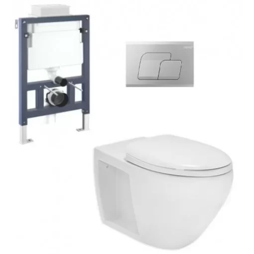 Bồn Cầu COTTO SC198517(F) Treo Tường Nắp Êm - 3