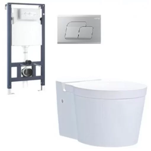Bồn Cầu COTTO SC198817(F) Treo Tường Nắp Êm - 1