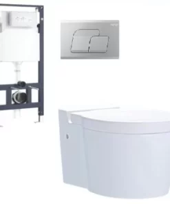 Bồn Cầu COTTO SC198817(F) Treo Tường Nắp Êm - 5