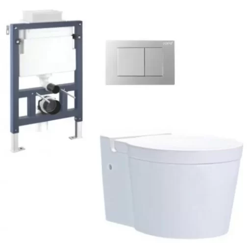 Bồn Cầu COTTO SC198817(T) Treo Tường Nắp Êm - 1