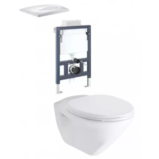 Bồn Cầu COTTO SC199(T) Treo Tường Nắp Êm - 1