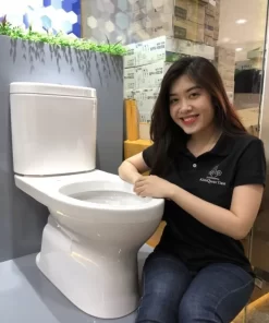 Bồn Cầu TOTO 2 Khối CS325DRT3#W Nắp Đóng Êm TC385VS - 19