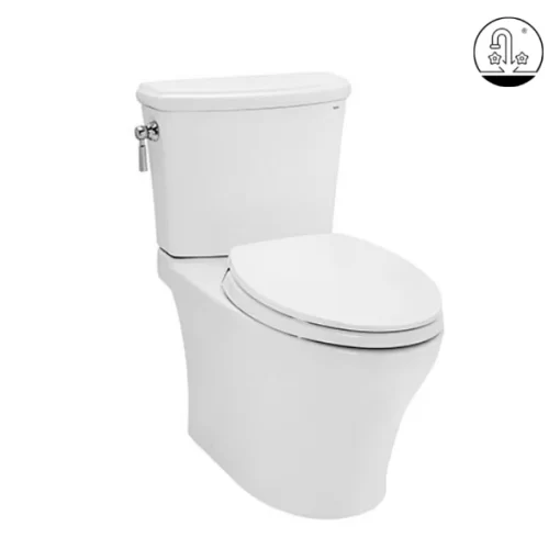 Bồn Cầu TOTO CS986GT2#XW 2 Khối Nắp Đóng Êm TC393VS - 7