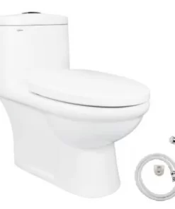 Bồn Cầu VIGLACERA BL5 1 Khối Tặng Xịt VG826 - 5