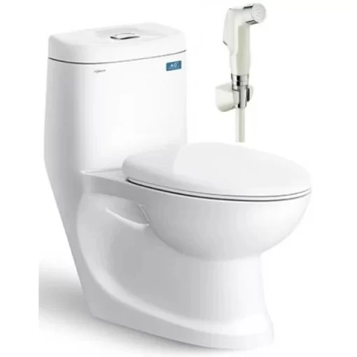 Bồn Cầu VIGLACERA C0504 1 Khối Nắp Êm V39M - 1