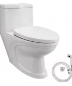 Bồn Cầu VIGLACERA V39 1 Khối Nắp Êm Tặng Xịt - 6 Bồn Cầu VIGLACERA V39 1 Khối Nắp Êm Tặng Xịt - 5