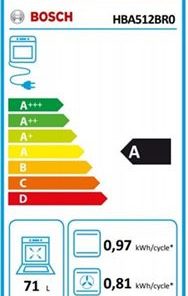LÒ NƯỚNG BOSCH HBA512BR0A NHẬP KHẨU - 23