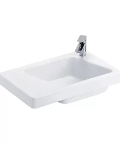 Chậu Rửa Lavabo COTTO C0061 Treo Tường - 6 Chậu Rửa Lavabo COTTO C0061 Treo Tường - 5