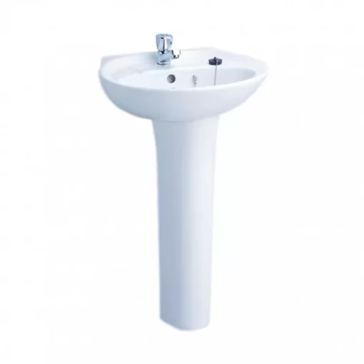 Chân Dài Lavabo COTTO C404 Gắn Chậu Rửa - 1