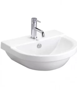 Chậu Rửa Lavabo COTTO C01547 Treo Tường Kháng Khuẩn