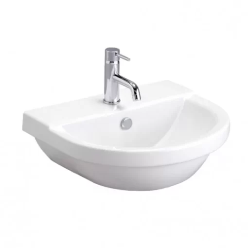 Chậu Rửa Lavabo COTTO C01547 Treo Tường Kháng Khuẩn - 1