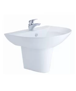 Chậu Rửa Lavabo COTTO C02197 Treo Tường - 6 Chậu Rửa Lavabo COTTO C02197 Treo Tường - 5