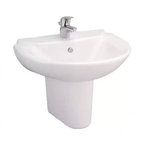 Chậu Rửa Lavabo COTTO C0237 Treo Tường Kháng Khuẩn - 1