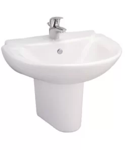 Chậu Rửa Lavabo COTTO C0237 Treo Tường Kháng Khuẩn - 6 Chậu Rửa Lavabo COTTO C0237 Treo Tường Kháng Khuẩn - 5
