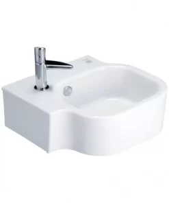 Chậu Rửa Lavabo COTTO C04017 Treo Tường Kháng Khuẩn - 6 Chậu Rửa Lavabo COTTO C04017 Treo Tường Kháng Khuẩn - 5