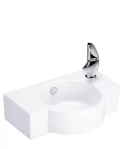 Chậu Rửa Lavabo COTTO C00547 Treo Tường Kháng Khuẩn - 9