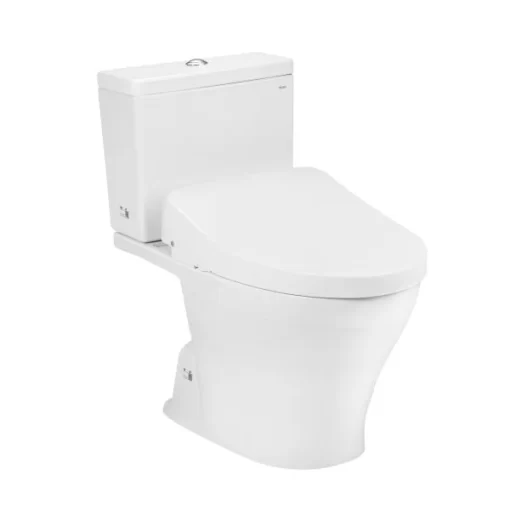 Bồn Cầu WASHLET TOTO CS326DW11 2 Khối Kèm Nắp Điện Tử TCF24460AAA (220V) - 1