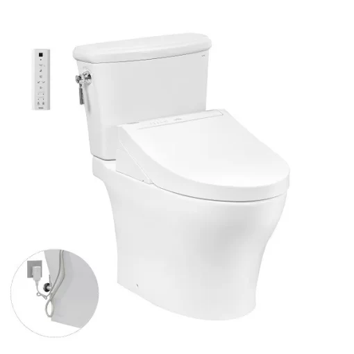 Bồn Cầu Điện Tử TOTO CS986GW14#XW Kèm Nắp Rửa Điện Tử WASHLET Dòng C5 – TCF24410AAA (220V) - 3
