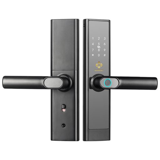 KHÓA CỬA VÂN TAY HUBERT HB CG39 BLACK - 1