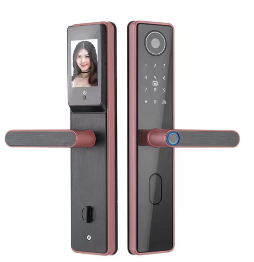 KHÓA CỬA VÂN TAY HUBERT HB CG66 COPPER - 1