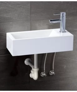 Lavabo CAESAR LF5239S Đặt Bàn/Treo Tường - 11