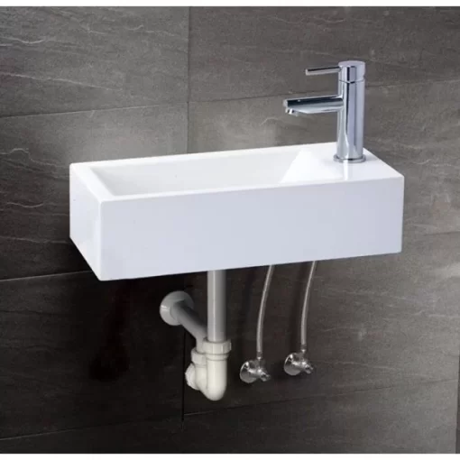 Lavabo CAESAR LF5239S Đặt Bàn/Treo Tường - 5