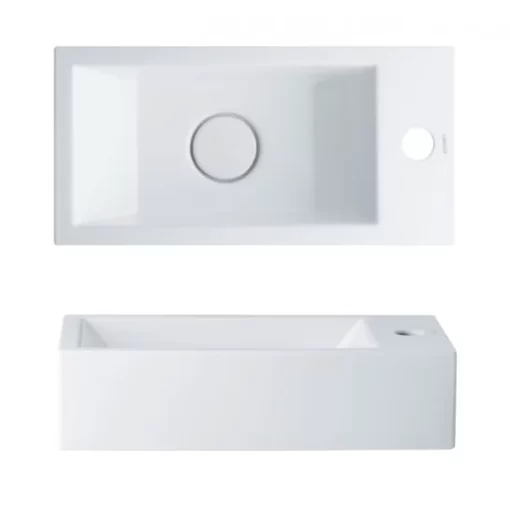 Lavabo CAESAR LF5239S Đặt Bàn/Treo Tường - 3
