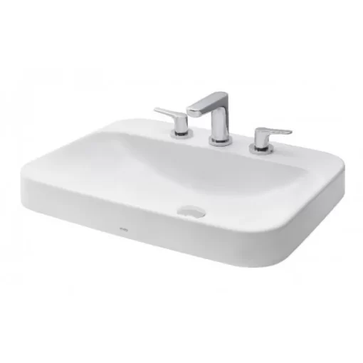 Chậu Rửa Mặt TOTO LT5616#XW Đặt Bàn 3 Lỗ - 1
