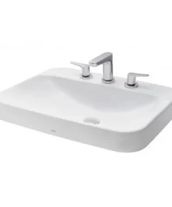 Chậu Rửa Mặt TOTO LT5616#XW Đặt Bàn 3 Lỗ - 6 Chậu Rửa Mặt TOTO LT5616#XW Đặt Bàn 3 Lỗ - 5