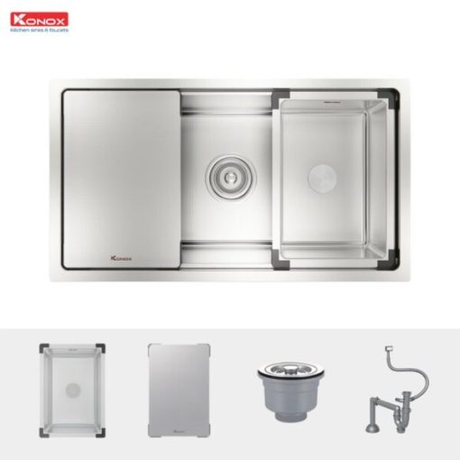 Chậu rửa bát KONOX Sink KN8146SU Dekor - 1