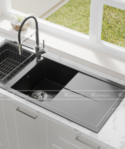 CHẬU RỬA KONOX LIVELLO 1160 BLACK - 17