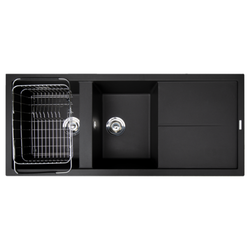 CHẬU RỬA KONOX LIVELLO 1160 BLACK - 1