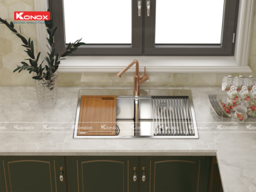 CHẬU RỬA BÁT KONOX KN8850TD - 13