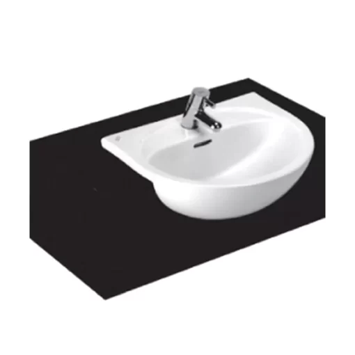 Chậu Rửa Lavabo AMERICAN 0518-WT Bán Âm Bàn - 1